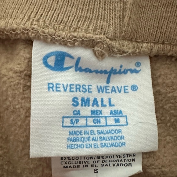 Champion Women's Reverse Beige Shorts - size S - Picture 3 of 4